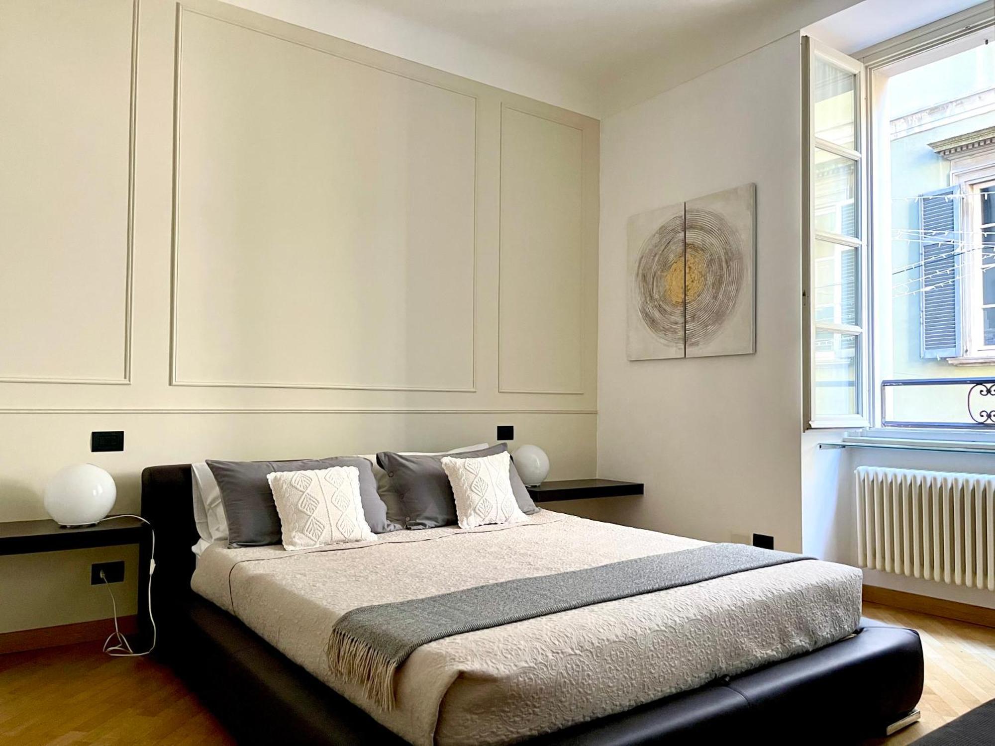 Appartamento Charming - Downtown In The Pedestrian Area With 2 Double Bedrooms And 2 Complete Bathrooms A Spacious Living And Full Equipped Kitchen *
